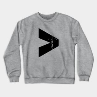 He is Greater than I Crewneck Sweatshirt